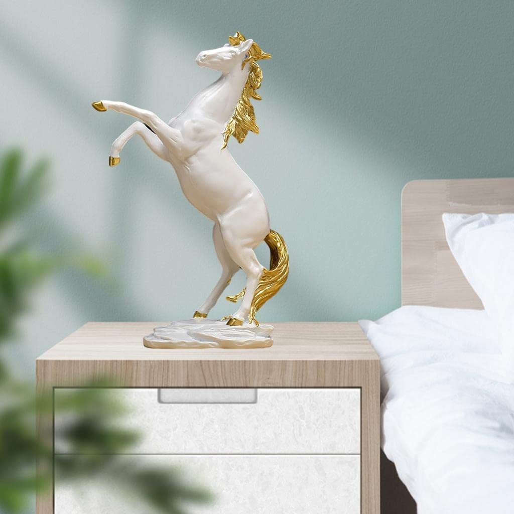 Amazon.co.jp: モダンな馬の像 ホームデコレーション 動物の飾り 彫刻